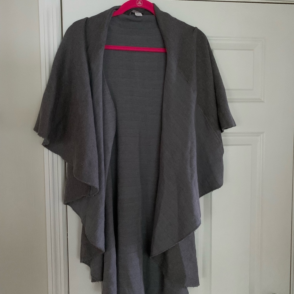 Grey shawl/vest from World Market